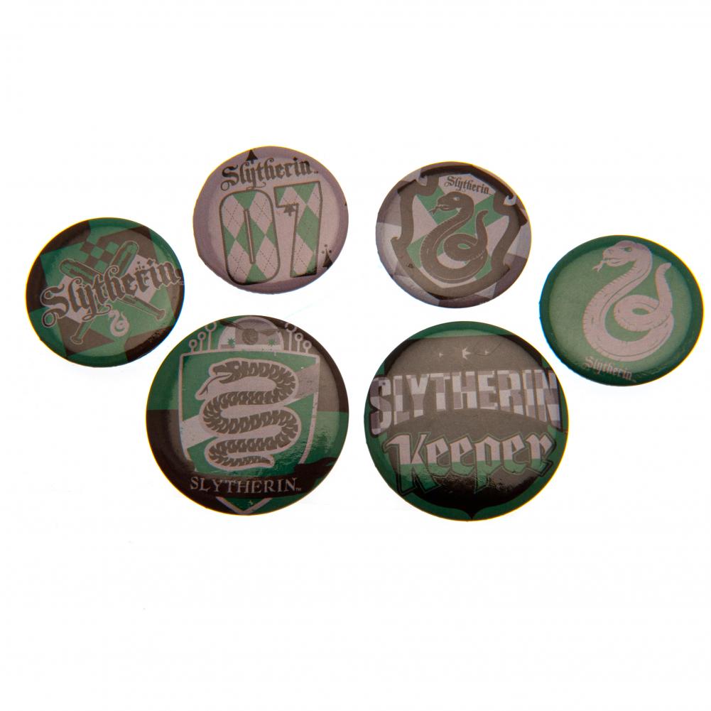 Harry Potter Button Badge Set Slytherin LKT Sport Entertainment>Movies>Harry Potter Pinback Buttons
