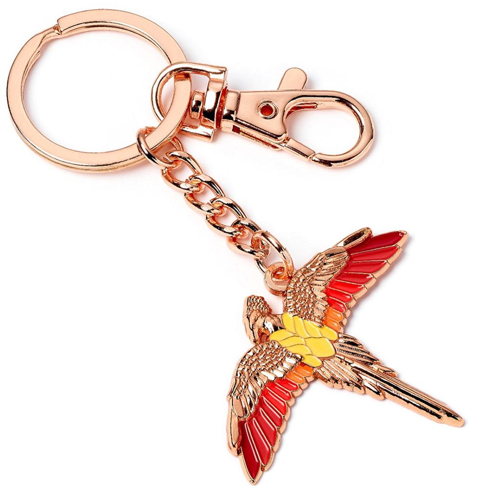 Harry Potter Charm Keyring Fawkes LKT Sport Entertainment>Movies>Harry Potter Keychains