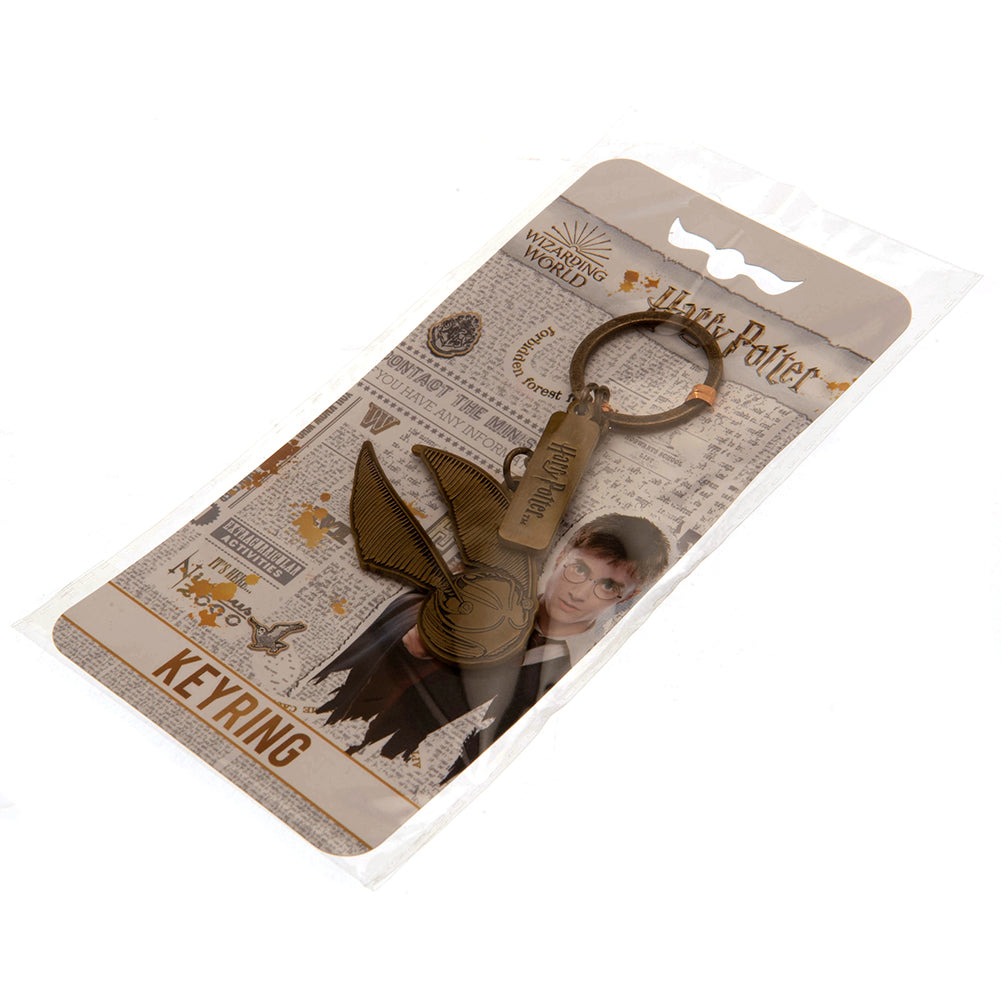 Harry Potter Charm Keyring Golden Snitch LKT Sport Entertainment>Movies>Harry Potter Keychains