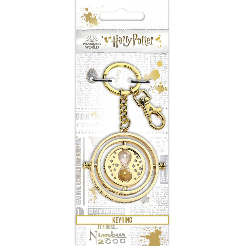 Harry Potter Charm Keyring Time Turner LKT Sport Entertainment>Movies>Harry Potter Keychains