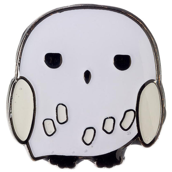 Harry Potter Chibi Hedwig Owl Pin Badge LKT Sport Silver coloured highly detailed enamel pin badge Chibi style Hedwig owl on a butterfly clasp fixing Official licensed product Approx 20mm x 20mm On a backing card Brooches & Lapel Pins