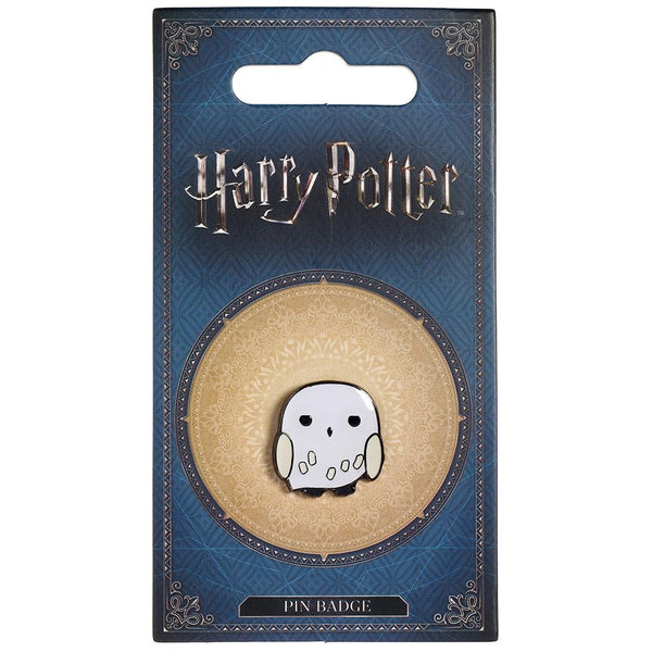 Harry Potter Chibi Hedwig Owl Pin Badge LKT Sport Silver coloured highly detailed enamel pin badge Chibi style Hedwig owl on a butterfly clasp fixing Official licensed product Approx 20mm x 20mm On a backing card Brooches & Lapel Pins