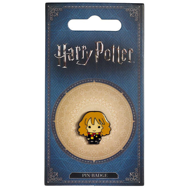 Harry Potter Chibi Hermione Pin Badge LKT Sport Bright, colourful and highly detailed enamel pin badge Chibi style Hermione Granger on a butterfly clasp fixing Official licensed product Approx 20mm x 20mm On a backing card Brooches & Lapel Pins