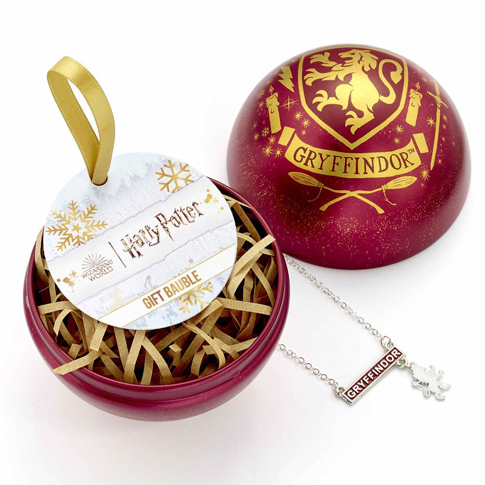 Harry Potter Christmas Gift Bauble Gryffindor LKT Sport Entertainment>Movies>Harry Potter Holiday Ornaments