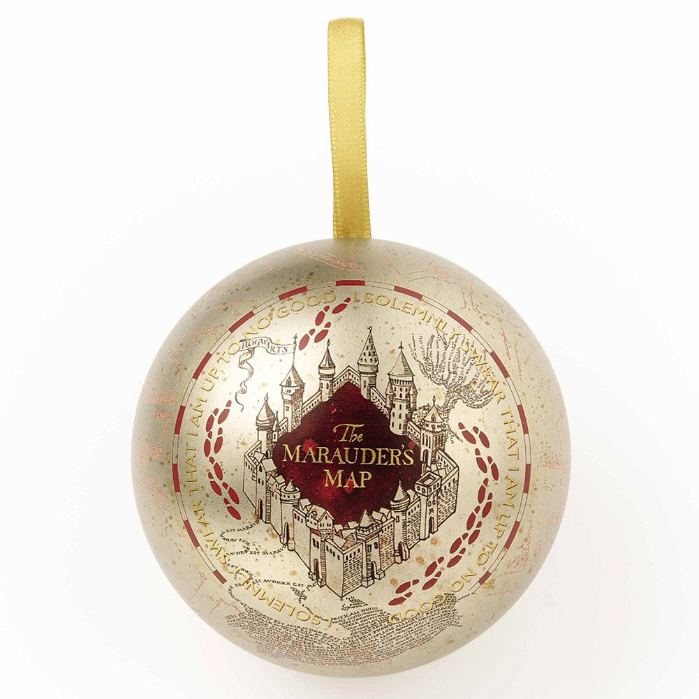 Harry Potter Christmas Gift Bauble Marauders Map LKT Sport Entertainment>Movies>Harry Potter Holiday Ornaments