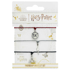 Harry Potter Deathly Hallows Friendship Bracelet Set LKT Sport Entertainment>Movies>Harry Potter