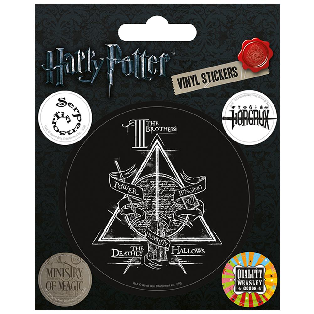 Harry Potter Deathly Hallows Stickers LKT Sport Entertainment>Movies>Harry Potter Decorative Stickers