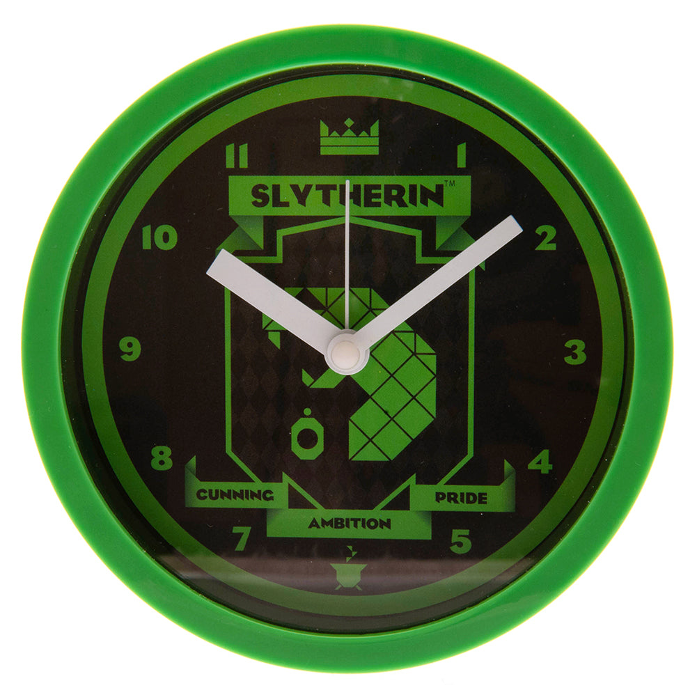 Harry Potter Desktop Clock Slytherin LKT Sport Entertainment>Movies>Harry Potter Desk Clocks