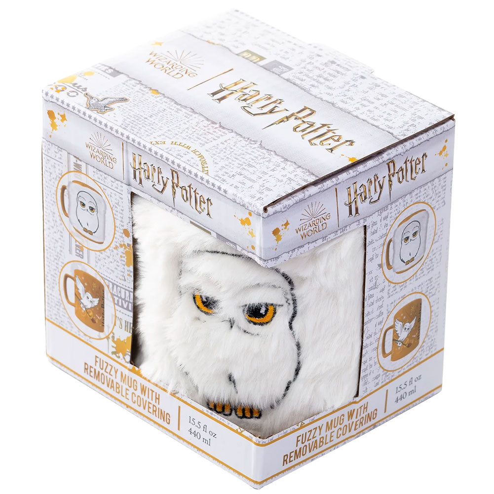 Harry Potter Fuzzy Hedwig Mug LKT Sport Entertainment>Movies>Harry Potter Mugs