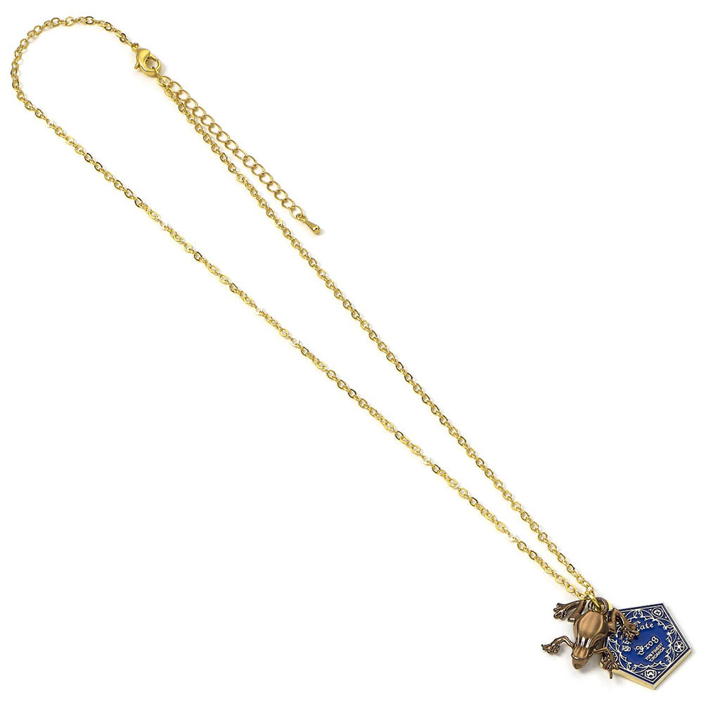 Harry Potter Gold Plated Chocolate Frog Necklace LKT Sport Entertainment>Movies>Harry Potter