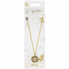 Harry Potter Gold Plated Fixed Time Turner Necklace LKT Sport Entertainment>Movies>Harry Potter