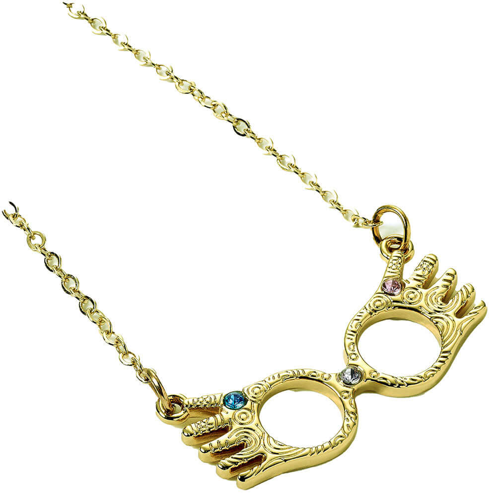Harry Potter Gold Plated Luna Spectrespecs Necklace LKT Sport Entertainment>Movies>Harry Potter Necklaces