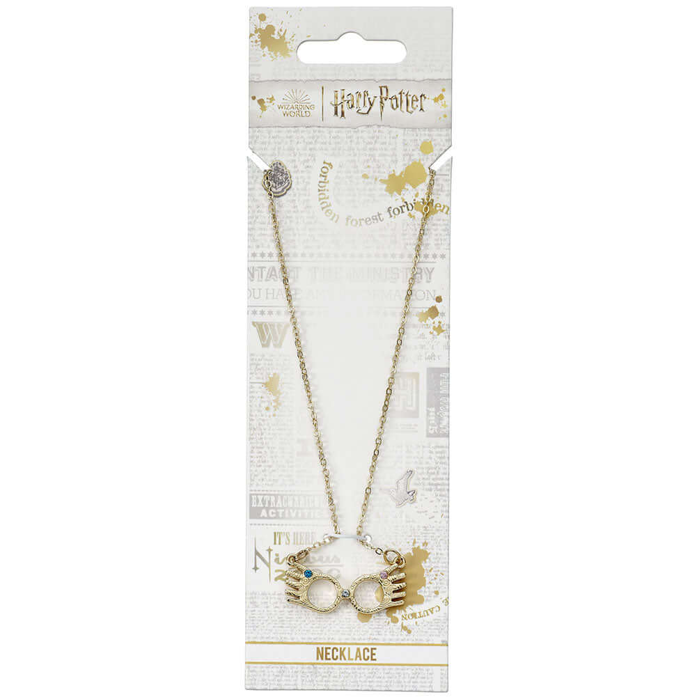 Harry Potter Gold Plated Luna Spectrespecs Necklace LKT Sport Entertainment>Movies>Harry Potter Necklaces