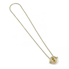 Harry Potter Gold Plated Spinning Time Turner Necklace LKT Sport Entertainment>Movies>Harry Potter Necklaces