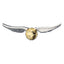 Harry Potter Golden Snitch Pin Badge LKT Sport Bright, colourful and highly detailed enamel pin badge The iconic quidditch game deciding Golden Snitch on a butterfly clasp fixing Official licensed product Approx 36mm x 8mm On a backing card Brooches & Lap