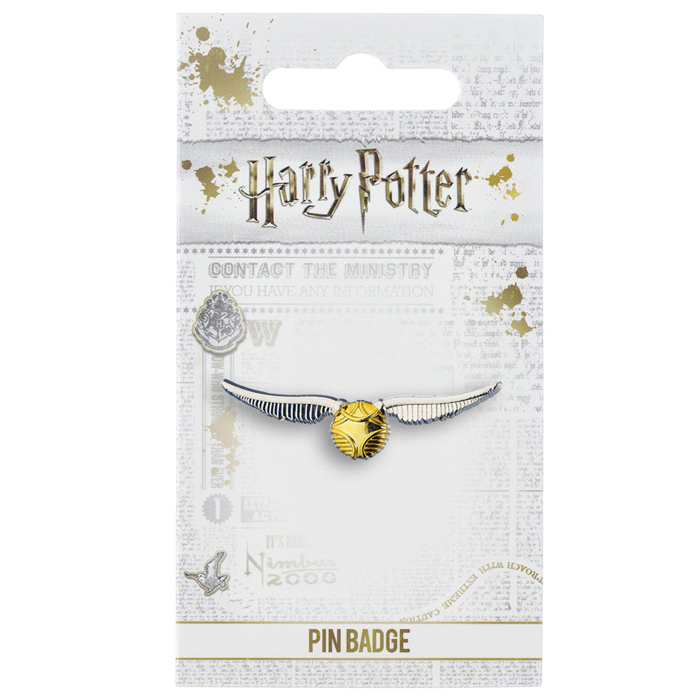 Harry Potter Golden Snitch Pin Badge LKT Sport Entertainment>Movies>Harry Potter Brooches & Lapel Pins