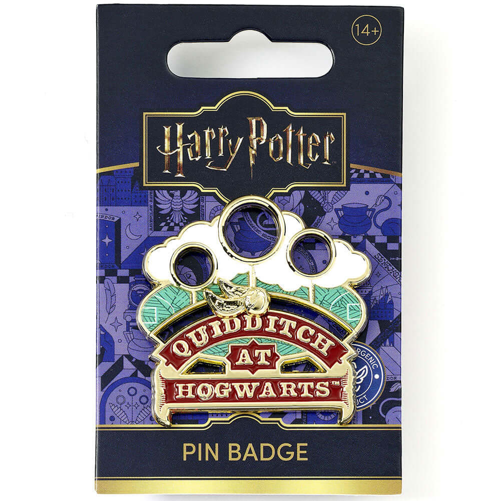 Harry Potter Golden Snitch Sliding Pin Badge LKT Sport Entertainment>Movies>Harry Potter Brooches & Lapel Pins