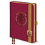 Harry Potter Gryffindor Premium Notebook LKT Sport Soft fabric maroon hardback A5 notebookFeaturing an embossed Gryffindor crest and house traitsWith an elastic closure and handy bookmarkLined pages with a small detail logo to the bottomOfficial licensed