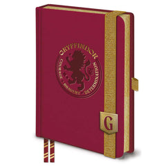 Harry Potter Gryffindor Premium Notebook LKT Sport Entertainment>Movies>Harry Potter Journals