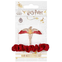 Harry Potter Hair Accessory Set Fawkes LKT Sport Entertainment>Movies>Harry Potter Hair Accessories