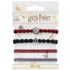 Harry Potter Hair Bands 9 & 3 Quarters LKT Sport Entertainment>Movies>Harry Potter Ponytail Holders
