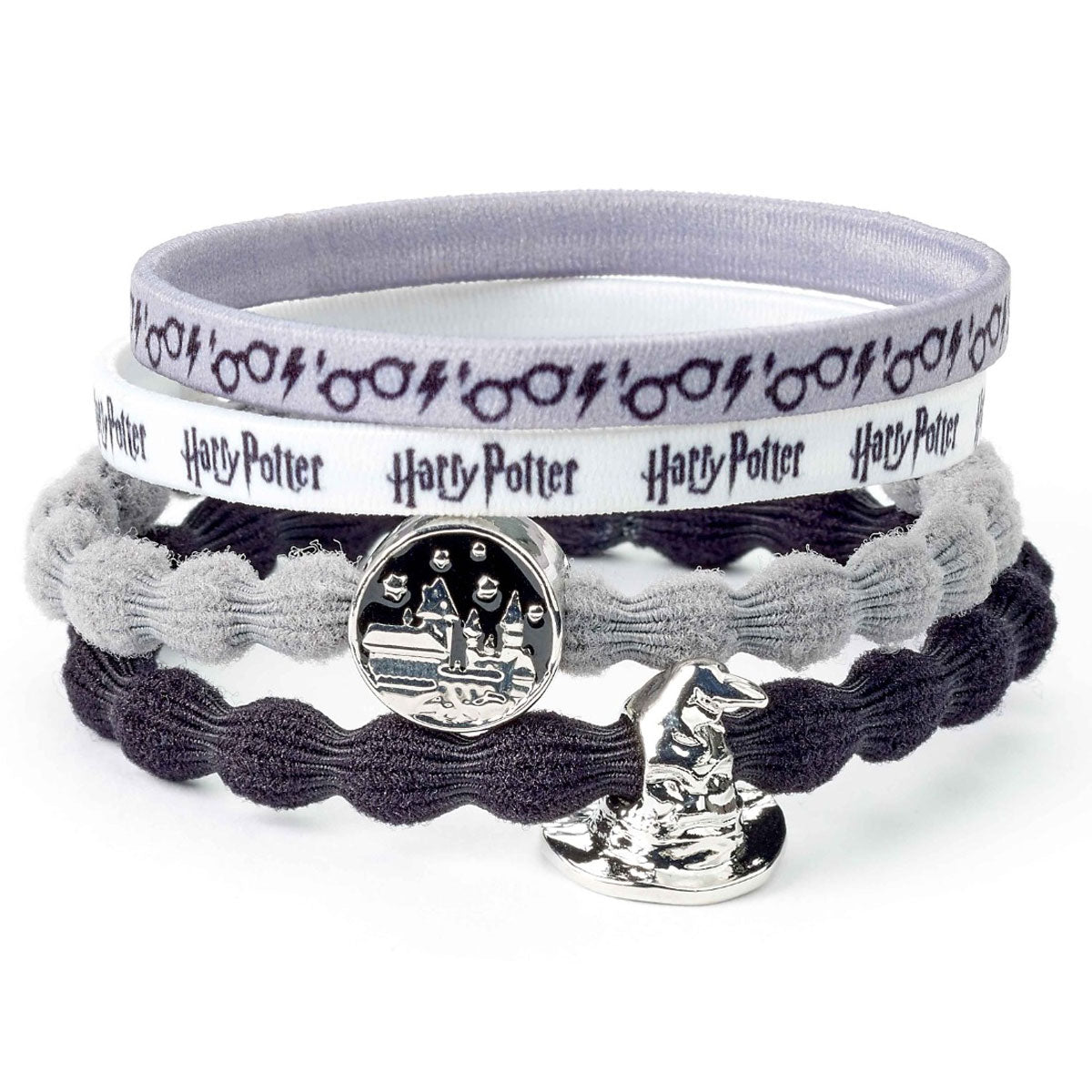 Harry Potter Hair Bands Hogwarts LKT Sport Entertainment>Movies>Harry Potter Ponytail Holders