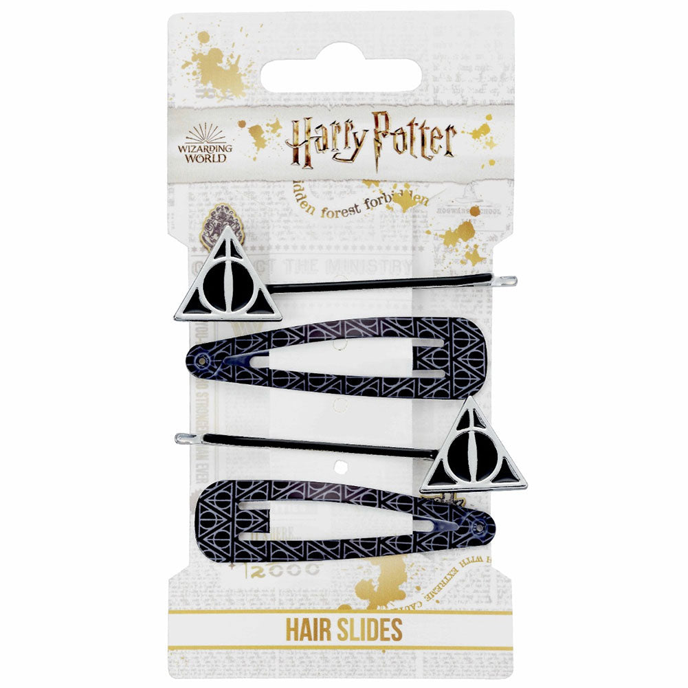 Harry Potter Hair Clips Deathly Hallows LKT Sport Entertainment>Movies>Harry Potter Hair Barrettes & Slides