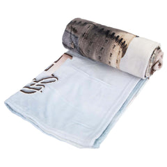 Harry Potter Hogwarts Castle Premium Fleece Blanket LKT Sport Entertainment>Movies>Harry Potter Throw Blankets