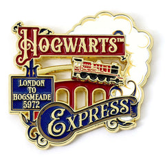 Harry Potter Hogwarts Express Sliding Pin Badge LKT Sport Entertainment>Movies>Harry Potter Brooches & Lapel Pins