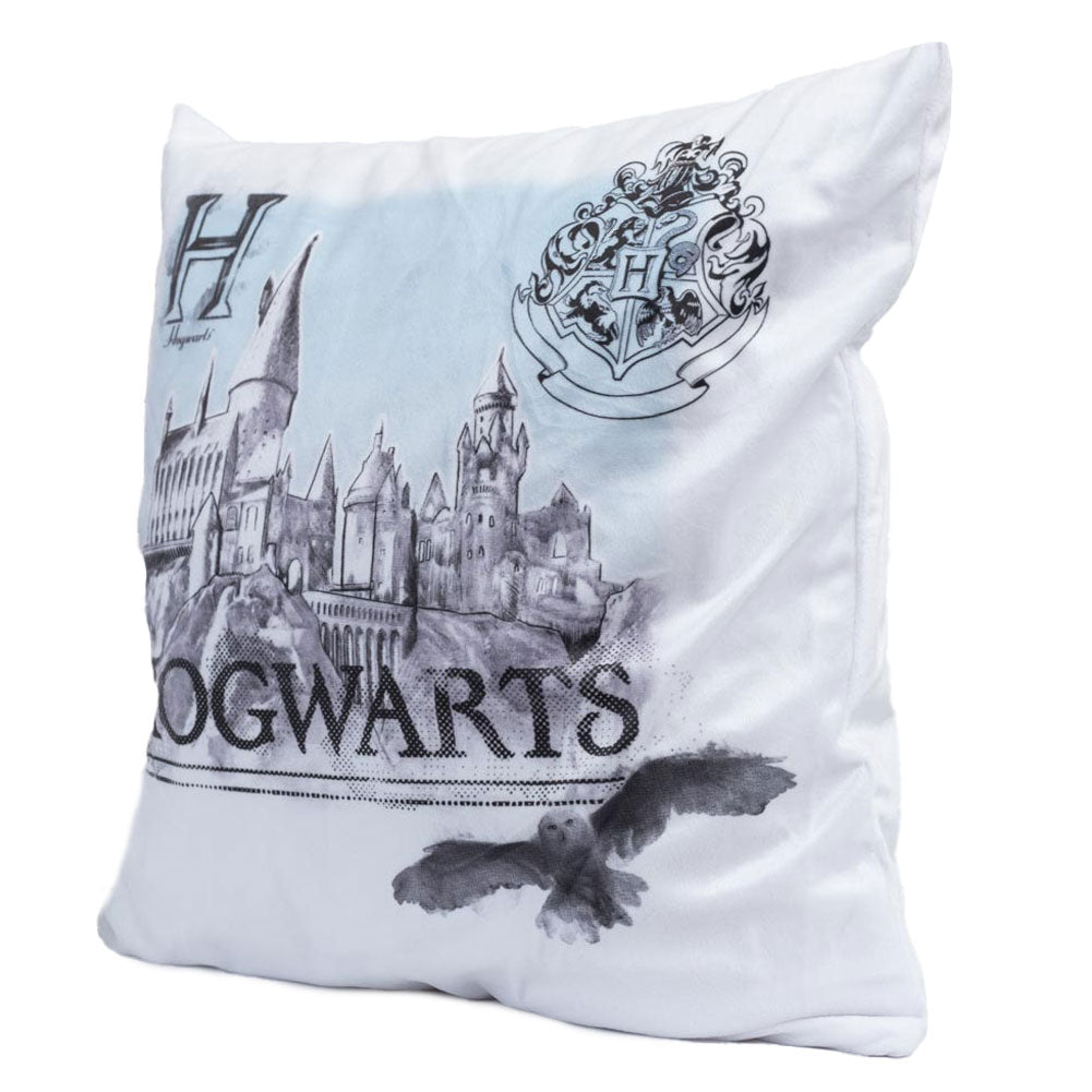 Harry Potter Hogwarts Velvet Feel Cushion LKT Sport Entertainment>Movies>Harry Potter Throw Pillows