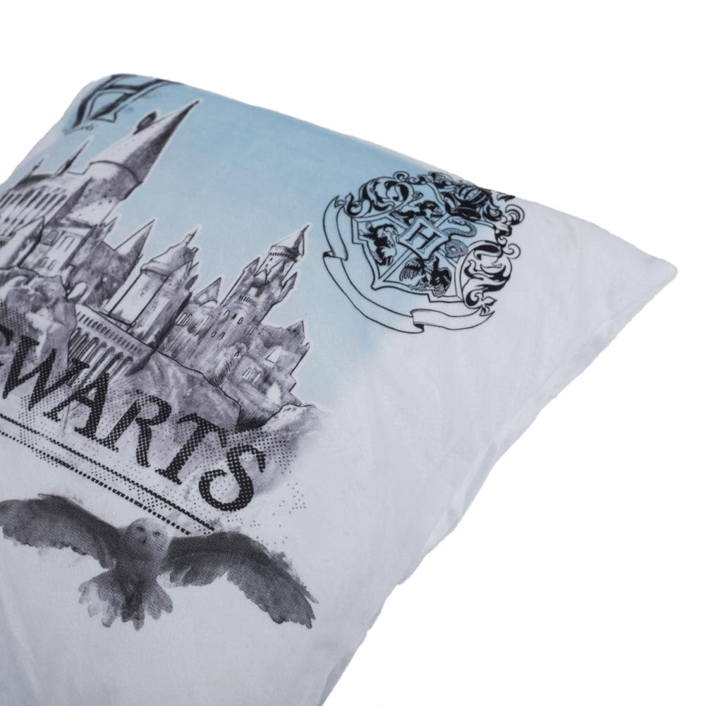 Harry Potter Hogwarts Velvet Feel Cushion LKT Sport Entertainment>Movies>Harry Potter Throw Pillows