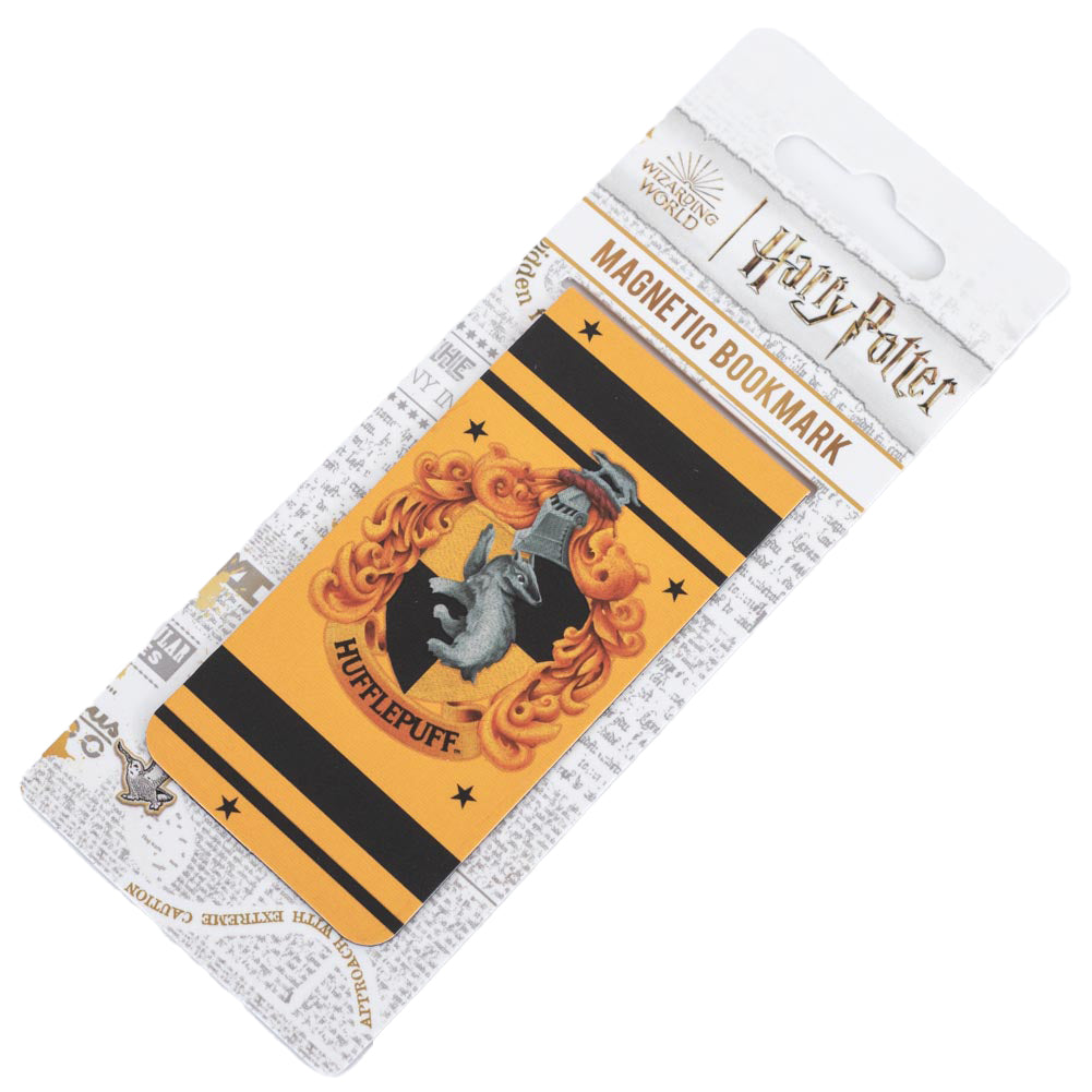 Harry Potter Hufflepuff Magnetic Bookmark LKT Sport Entertainment>Movies>Harry Potter Bookmarks