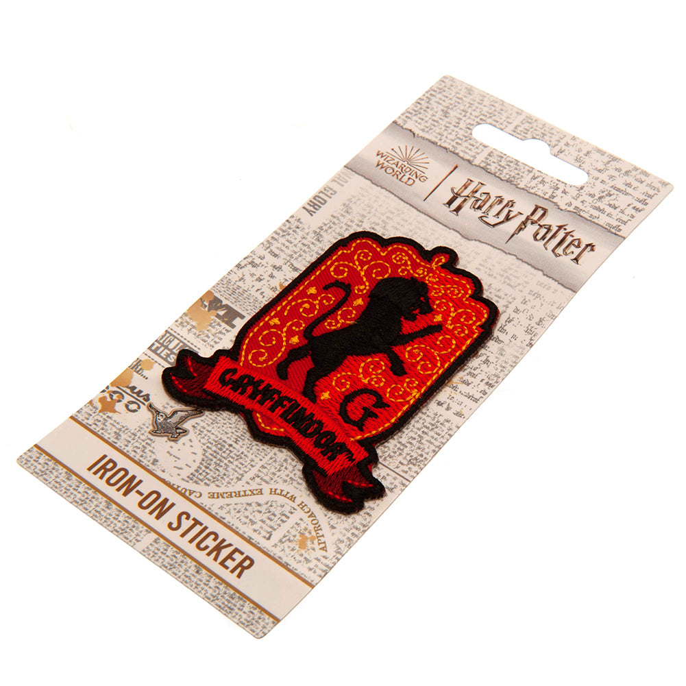 Harry Potter Iron-On Patch Gryffindor LKT Sport Entertainment>Movies>Harry Potter Embroidered Patches