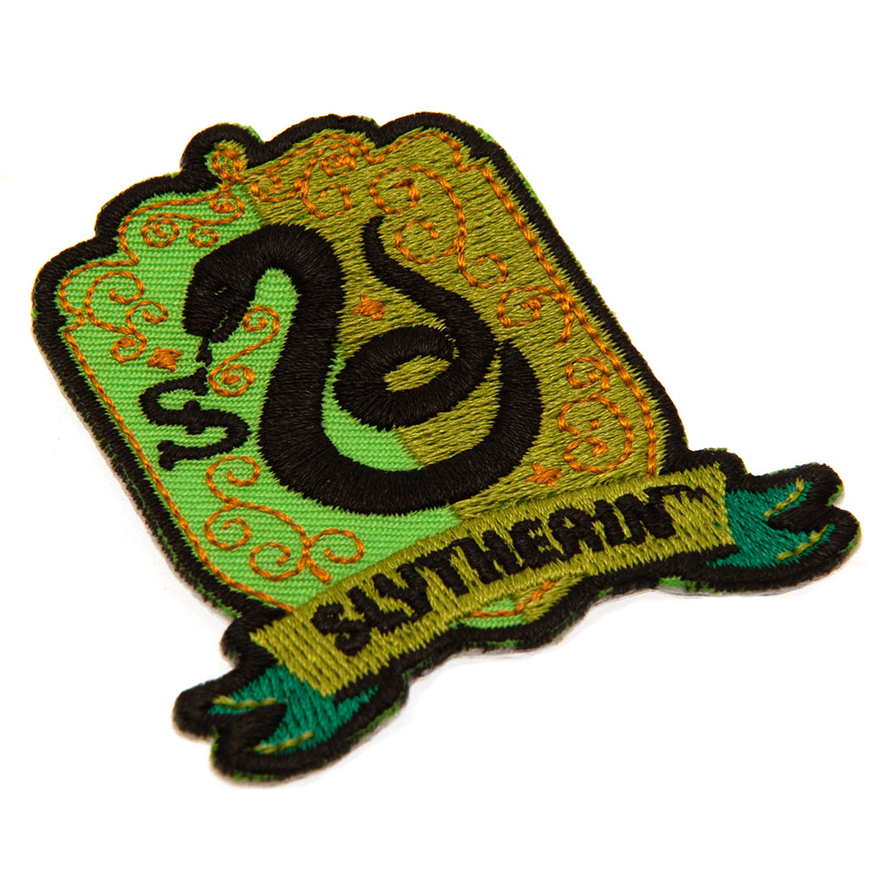 Harry Potter Iron-On Patch Slytherin LKT Sport Entertainment>Movies>Harry Potter Embroidered Patches