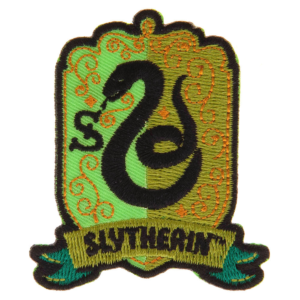 Harry Potter Iron-On Patch Slytherin LKT Sport Entertainment>Movies>Harry Potter Embroidered Patches