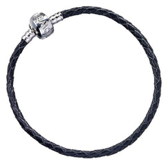 Harry Potter Leather Charm Bracelet Black S LKT Sport Entertainment>Movies>Harry Potter Bracelets