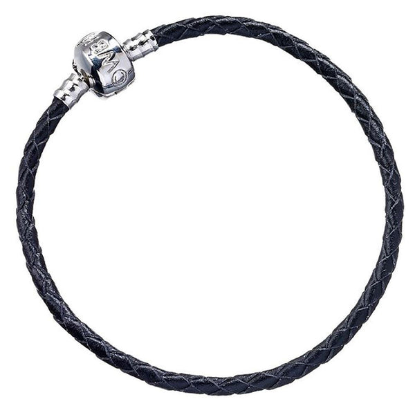 Harry Potter Leather Charm Bracelet Black XS LKT Sport Black leather bracelet with a branded clasp Ideal for all types of Harry Potter universal charms Official licensed product Approx 17cm On a backing card Bracelets