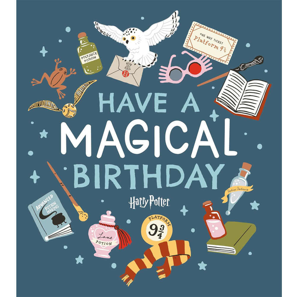 Harry Potter Magical Birthday Card LKT Sport Colourful gloss finish birthday cardHave a magical birthday with this Harry Potter themed birthday cardMessage inside reads 'Hope it's filled with wonderful things!'With a plain white envelopeOfficial licensed Hauptbild
