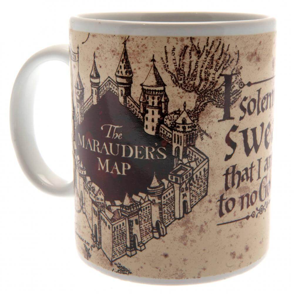 Harry Potter Tasse und Untersetzer-Set, Marauders-Karte Zweitbild