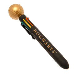 Harry Potter Multi Coloured Pen Golden Snitch LKT Sport Entertainment>Movies>Harry Potter Multifunction Writing Instruments