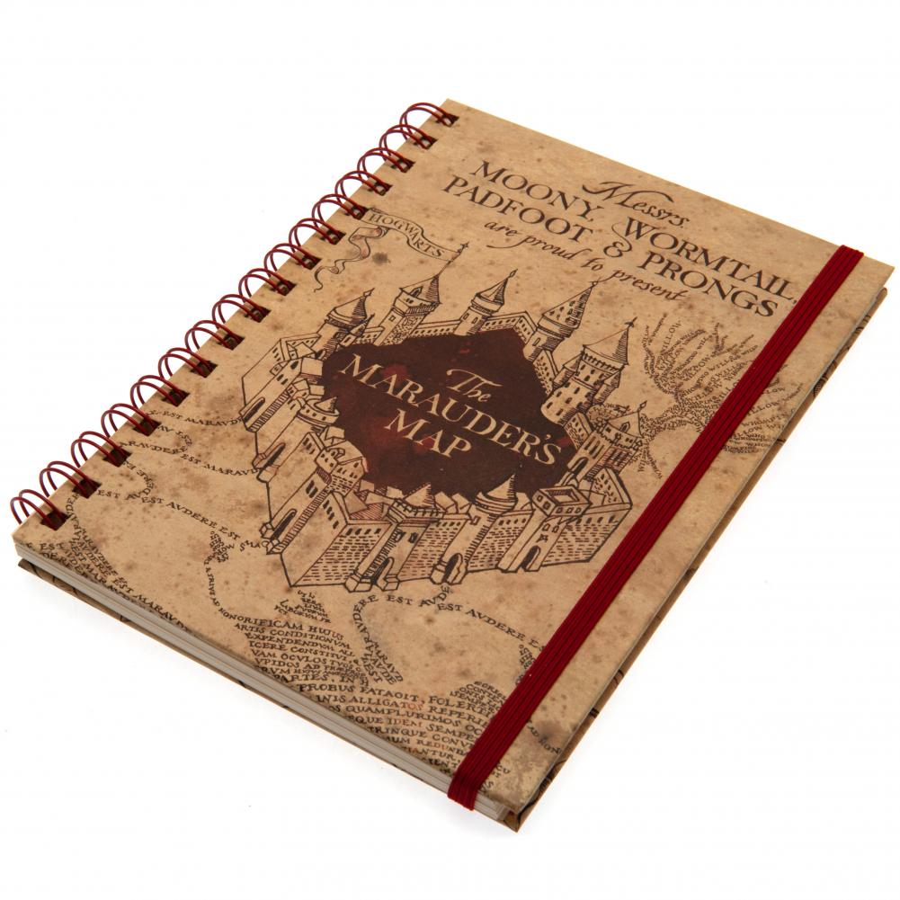 Harry Potter Notebook Marauders Map LKT Sport Entertainment>Movies>Harry Potter Notebooks & Notepads