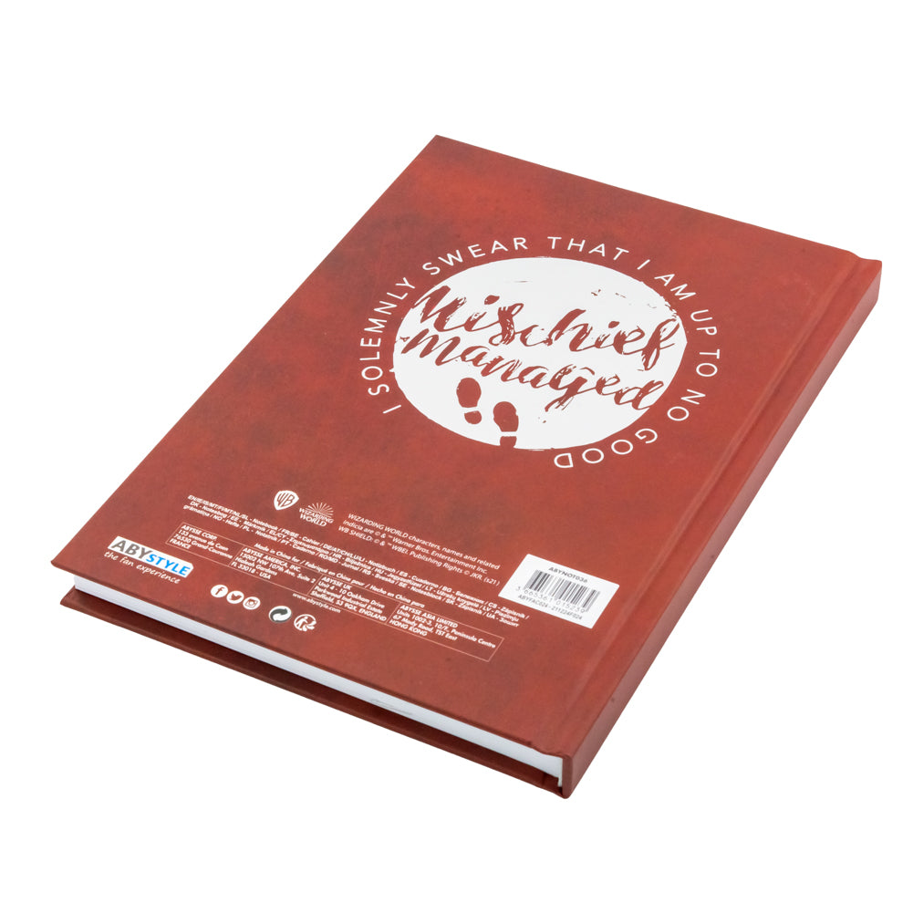 Harry Potter Premium Notebook Marauders Map LKT Sport Entertainment>Movies>Harry Potter