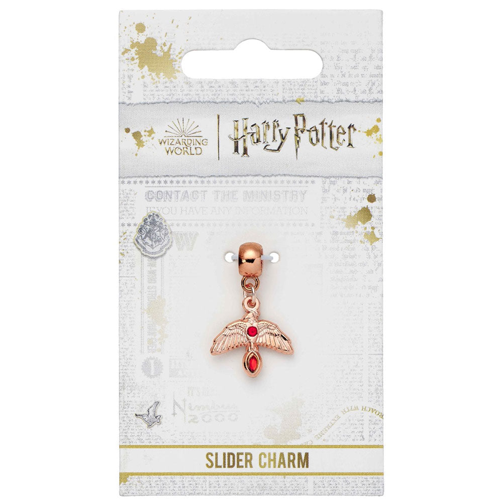 Harry Potter Rose Gold Plated Fawkes Charm LKT Sport Entertainment>Movies>Harry Potter