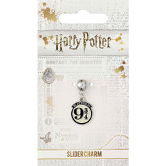 Harry Potter Silver Plated 9 & 3 Quarters Charm LKT Sport Entertainment>Movies>Harry Potter Charms & Pendants