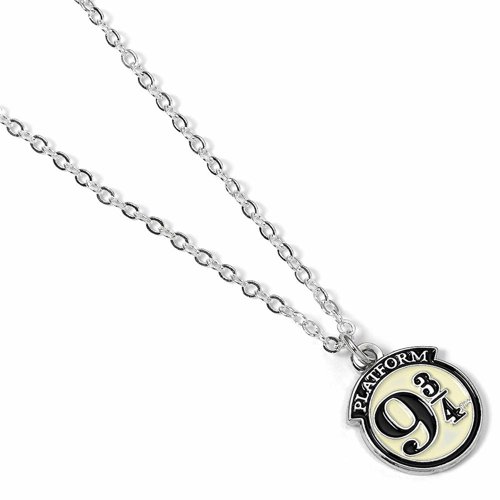 Harry Potter Silver Plated 9 & 3 Quarters Necklace LKT Sport Entertainment>Movies>Harry Potter Necklaces