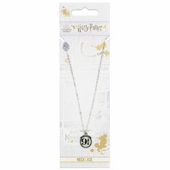 Harry Potter Silver Plated 9 & 3 Quarters Necklace LKT Sport Entertainment>Movies>Harry Potter Necklaces