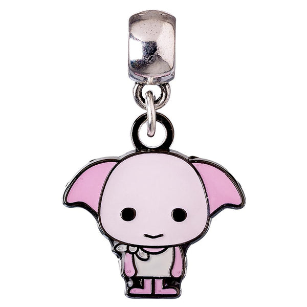 Harry Potter Silver Plated Chibi Dobby Charm LKT Sport Silver plated slider charm with highly detailed design Chibi style Dobby the house elf on a charm bail Universal sized charm compatible with most charm bracelets Official licensed product Approx 20mm