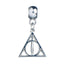 Harry Potter Silver Plated Deathly Hallows Charm LKT Sport Silver plated slider charm with highly detailed design The iconic Deathly Hallows symbol on a charm bail Universal sized charm compatible with most charm bracelets Official licensed product Approx
