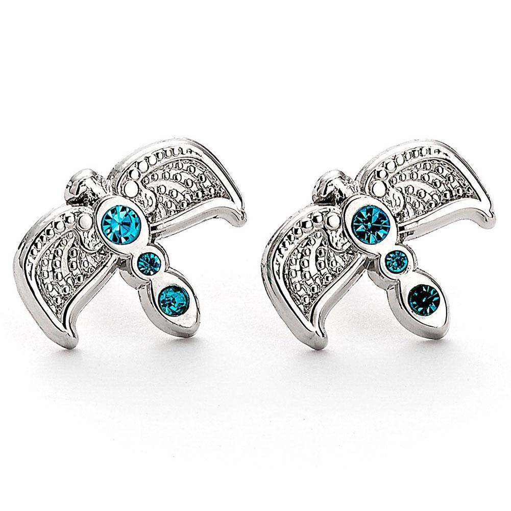 Harry Potter Silver Plated Diadem Stud Earrings LKT Sport Entertainment>Movies>Harry Potter Earrings