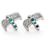 Harry Potter Silver Plated Diadem Stud Earrings LKT Sport Silver plated stud earrings with highly detailed designThe Ravenclaw Diadem with crystal detailing on a earring studOfficial licensed productApprox 15mm x13mm Earrings